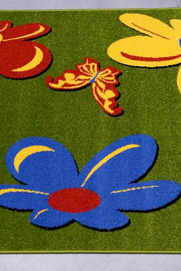 Tapis enfant FLEURS! Le dernier morceau !