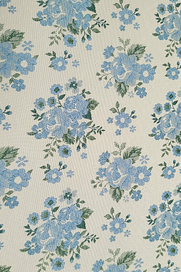 Tissu TOSCANA VALERY 16/1 ALLOVER feuilles vertes