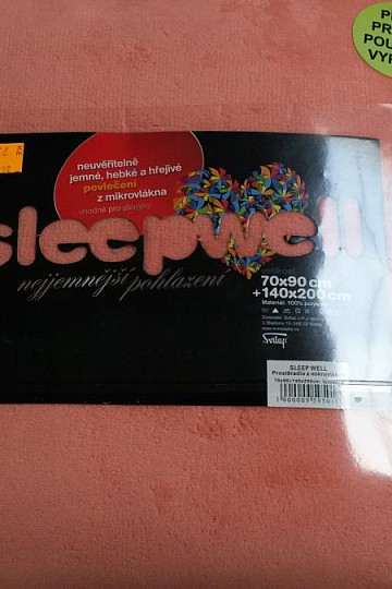 SLEEP WELL Literie microfibre terre cuite UNI