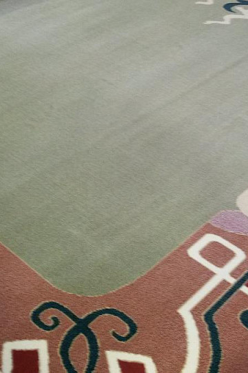 Tapis en pièces 300x400 cm MAHAL II vert