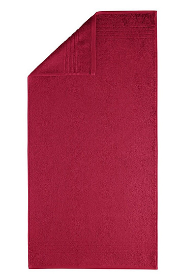 Serviette et drap de bain luxe MADISON 279 rouge