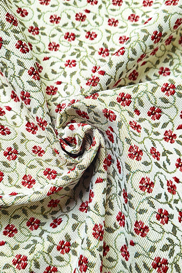 Tissu à tapisserie FLEURS VINTAGE