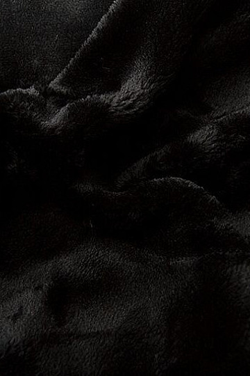 Drap micro flanelle SLEEP WELL noir