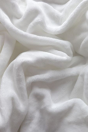 Drap micro flanelle SLEEP WELL blanc