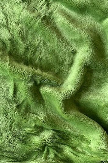 Drap microflanelle SLEEP WELL vert - kiwi