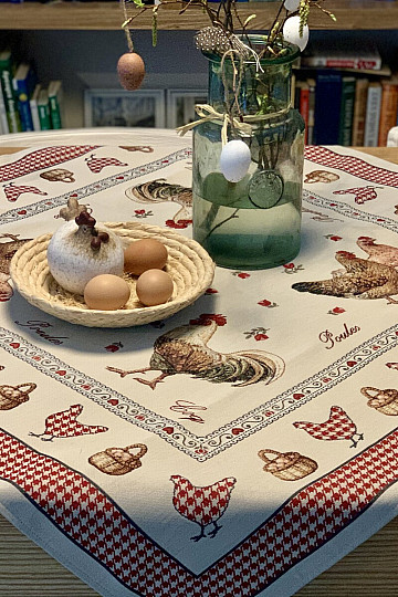 Nappe et écharpe tapisserie FARMA