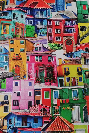 Tissu décoratif CASAS numérique