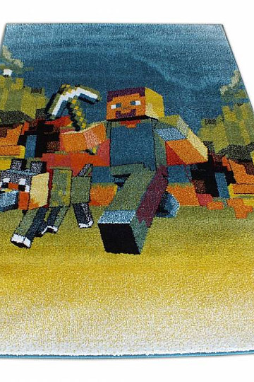 Tapis pour enfants MONDO NEW Minecraft