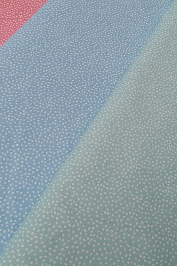 Tissu coton TASSI bleu