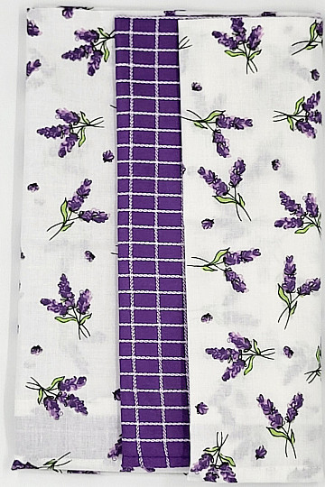 Serviettes en coton DÉS DE LAVANDE