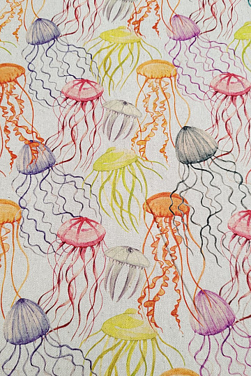 Tissu décoratif MEDUSA imprimé numérique