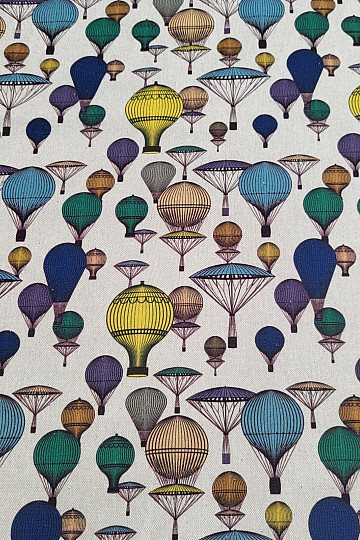 Tissu décoratif BALLOON GLOBE 601 impression numérique