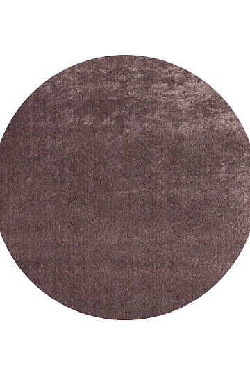 Tapis rond SHAGGY DOLCE VITA marron