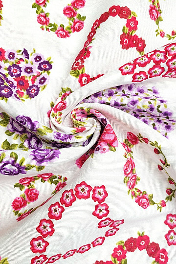 Tissu déco AROAN violet