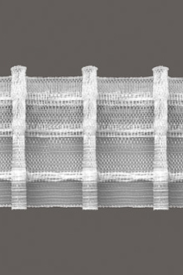 Ruban de rideau évasé 5 cm, 1:2