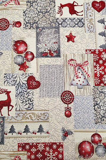Tissu de tapisserie NOËL MODERNE