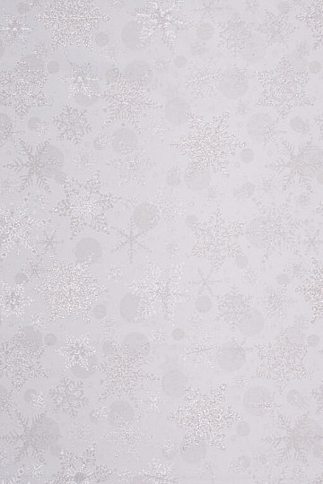 Tissu jacquard décoratif FLAKES II. argent naturel