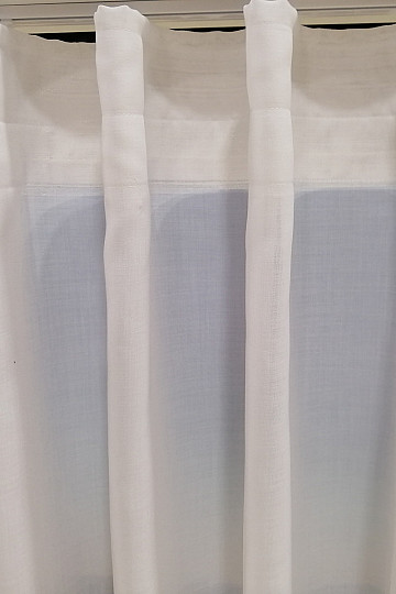 Ruban évasé ERFALTE pour rideau 9 cm, 1:2