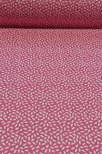 Tissu coton STILI rose rose