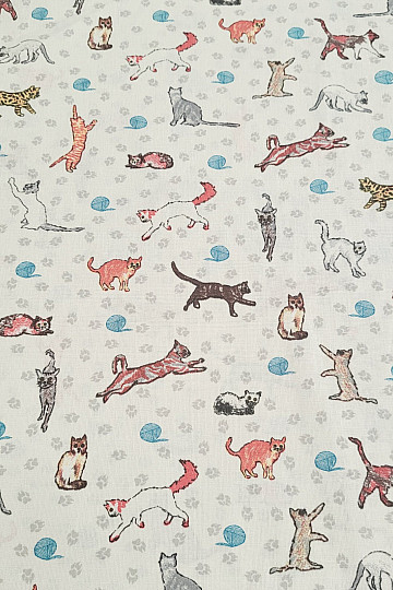 Tissu décoratif CHATS