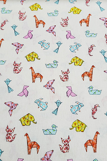 Tissu décoratif ORIGAMI