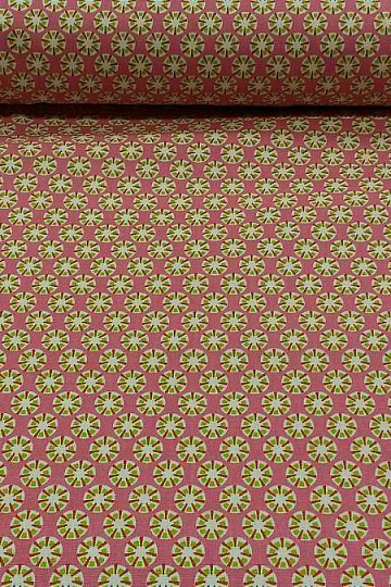 Tissu en coton SOTANG rose