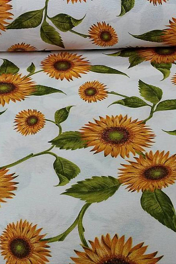 Tissu tournesol