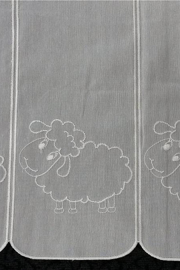 Rideau vitrail Mouton