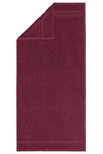 Serviette et drap de bain luxe MANHATTAN GOLD 291 bordeaux
