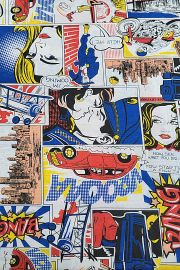 Tissu décoratif KOMIKS ROY