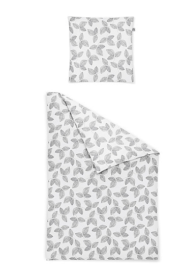 literie Irisette BIO COTON satin FEUILLE 8744-1