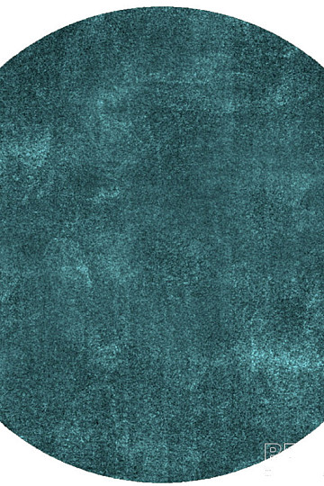 Tapis rond SHAGGY GALA turquoise