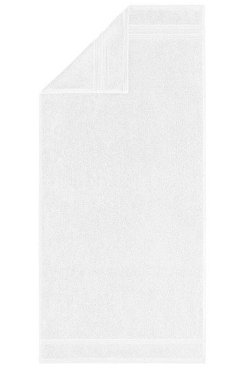 Serviette et drap de bain de luxe MANHATTAN GOLD 001 blanc