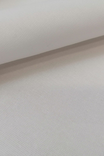 Toile de coton DOMINIC blanc