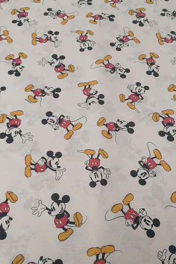 Tissu en coton MICKEY MOUSE