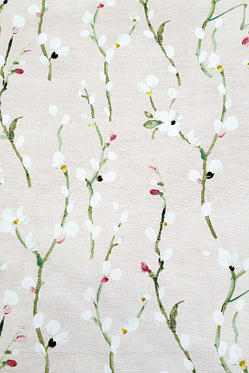 Tissu déco Brindilles NOA rose