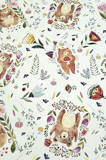 Tissu décoratif pour enfants OURS
