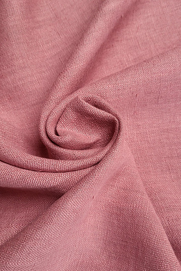 Tissu lin VERONA uni lilas