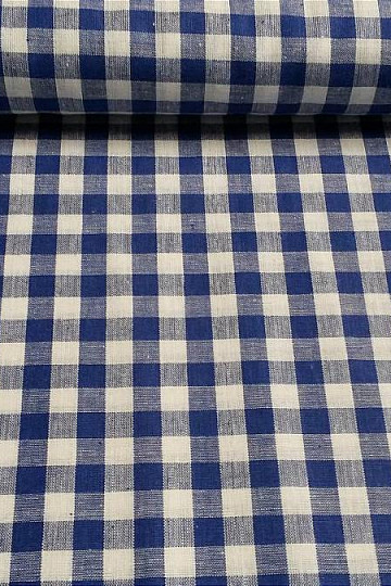 Tissu décoratif KANAFAS bleu 1 cm