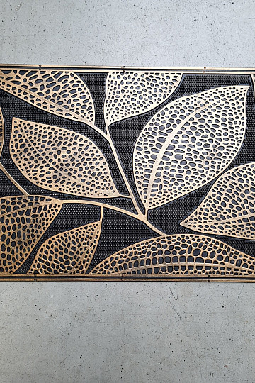 Tapis en caoutchouc FEUILLES