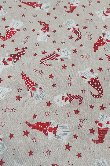 Tissu de décoration de Noël DWARFS
