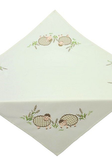 Nappes et châles brodés MOUTON