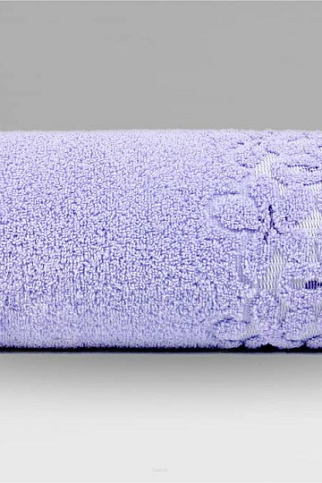 Serviette et drap de bain luxe BELLA lavande