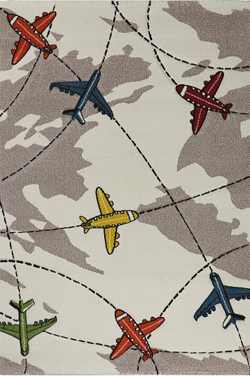 Tapis enfant une pièce AVION