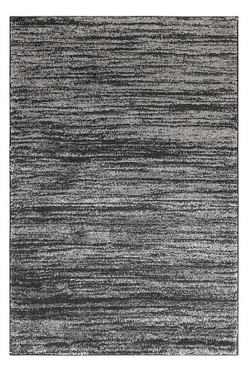 Tapis pièce DOUX toile de peintre laine gris
