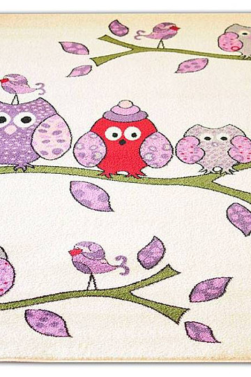 Tapis enfant BELLA SOVY crème