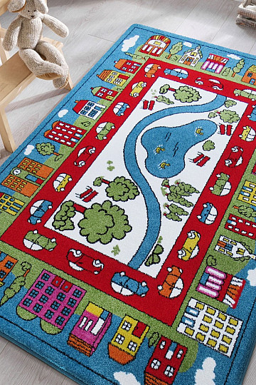 Tapis enfant MONDO Villes