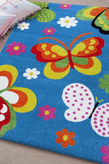 Tapis enfant MONDO Papillons