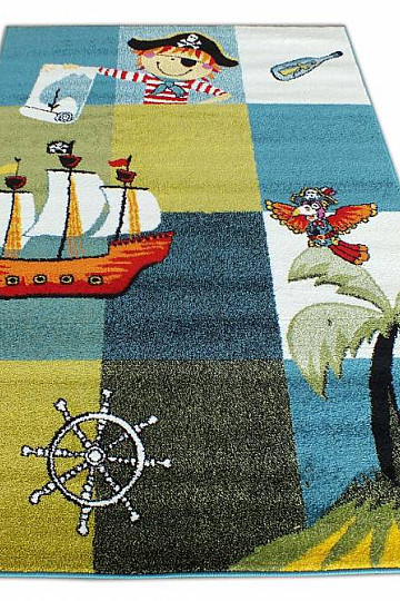 Tapis enfant PIRATE MONDO