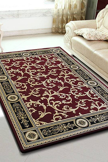 Tapis une pièce EXCLUSIF 1 rouge